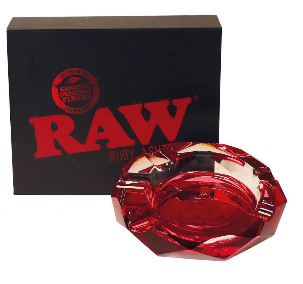 RAW Glass Ashtray