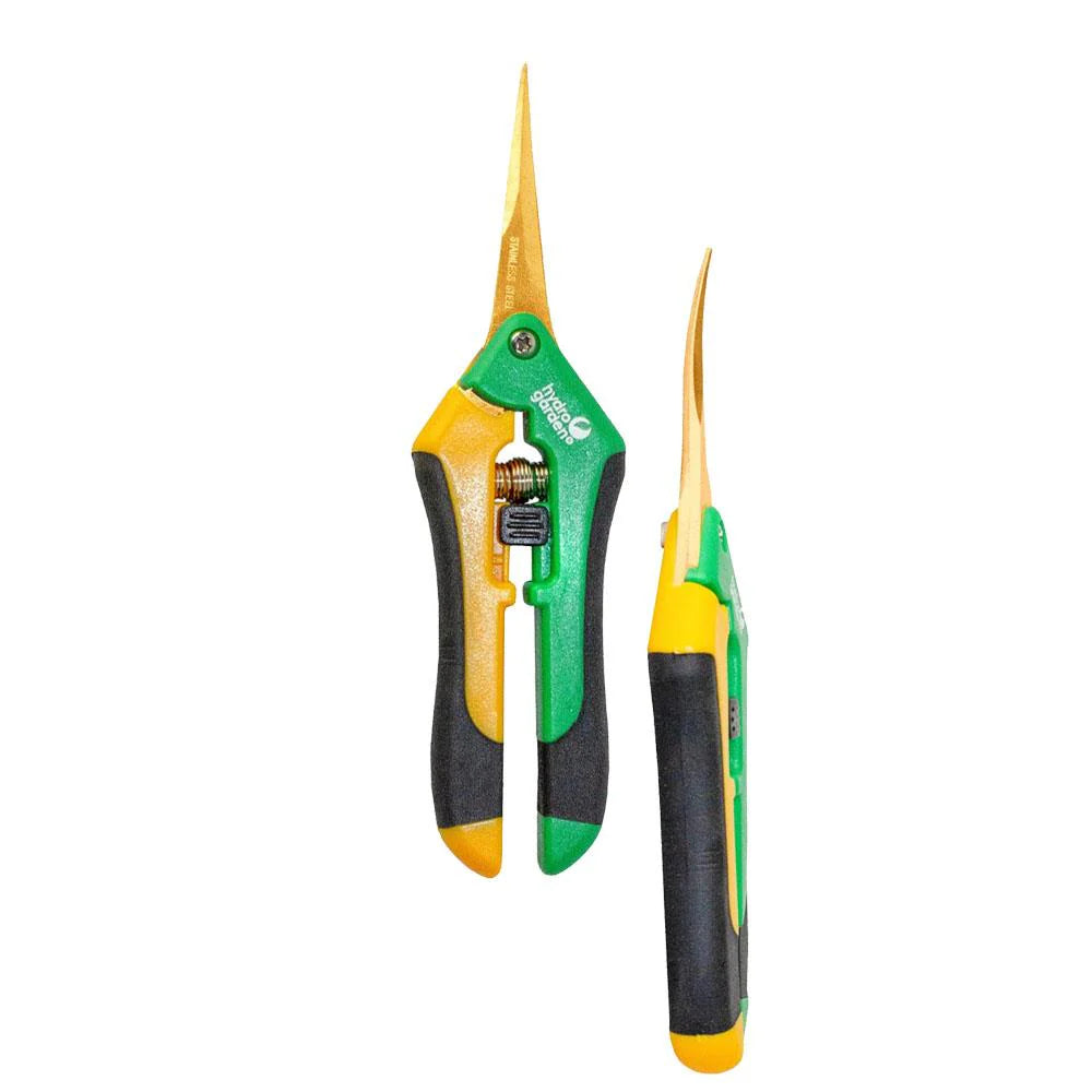 Titanium Coated Curved Blade Precision Pruners