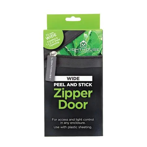 LightHouse Wide Zipper Door - 2m x 72mm