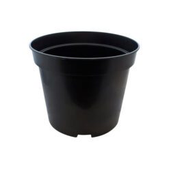 Round Black Pot