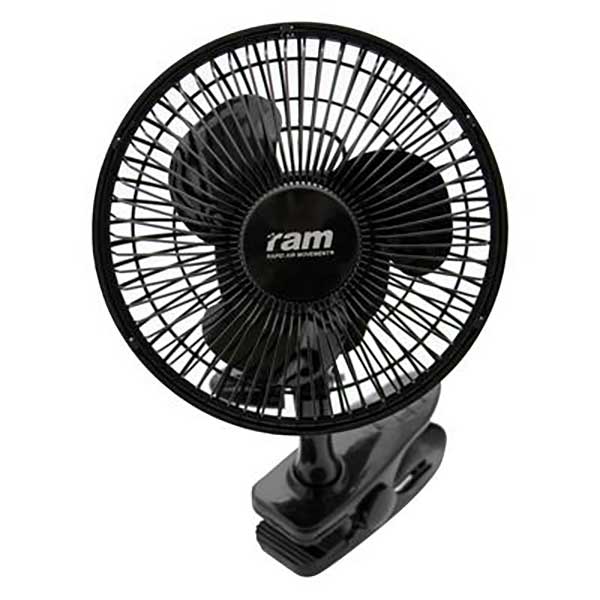 RAM 150mm (6") Clip On Fan - 15W - EU Plug
