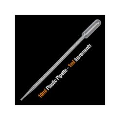 10ml Plastic Long Pipette - 1ml increments