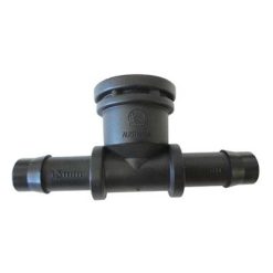 13mm Barb x 1/2" BSPF Tee 45155