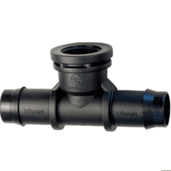 19mm Barb x 1/2" BSPF Tee 45165